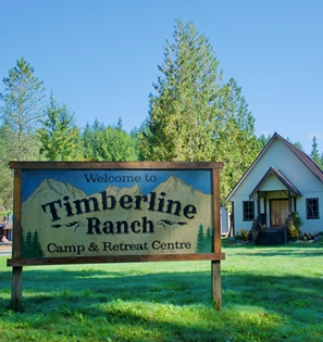 Timberline Ranch sign